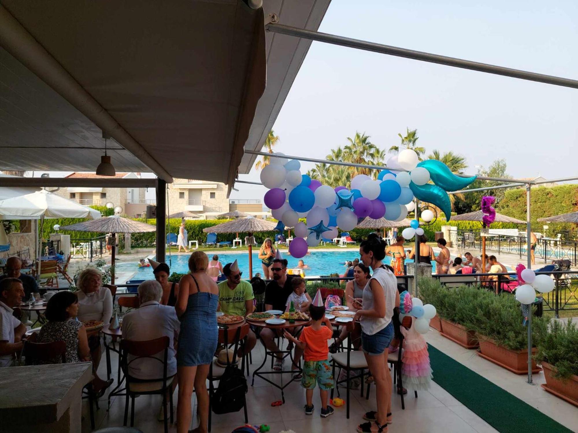 Golden Residence Family Resort Pefkochori Eksteriør bilde