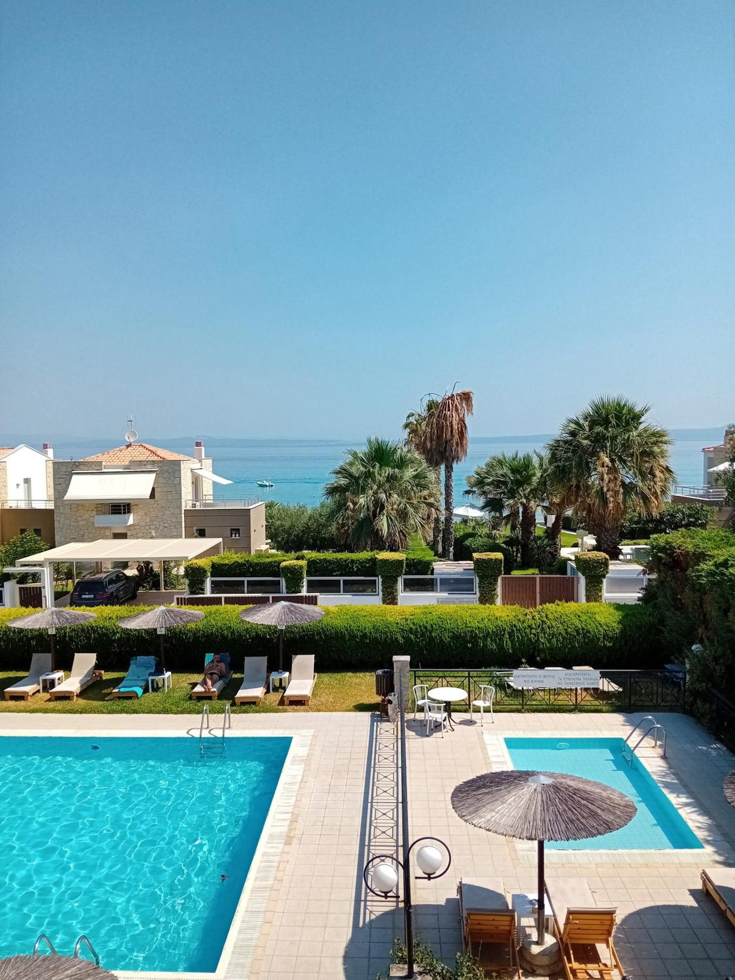 Golden Residence Family Resort Pefkochori Eksteriør bilde