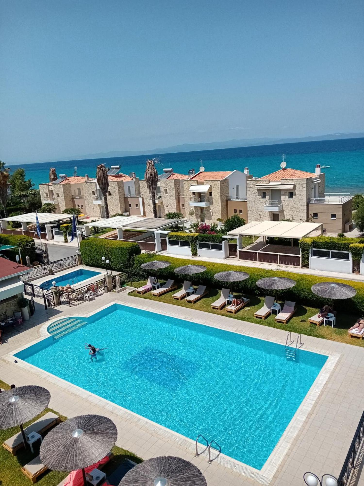 Golden Residence Family Resort Pefkochori Eksteriør bilde