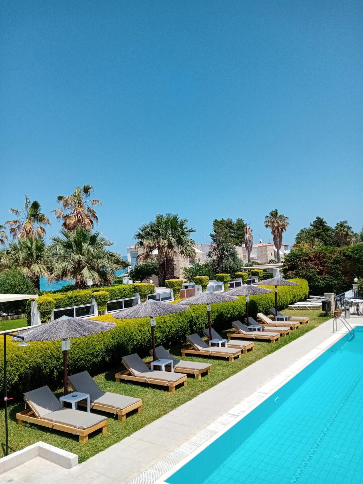 Golden Residence Family Resort Pefkochori Eksteriør bilde
