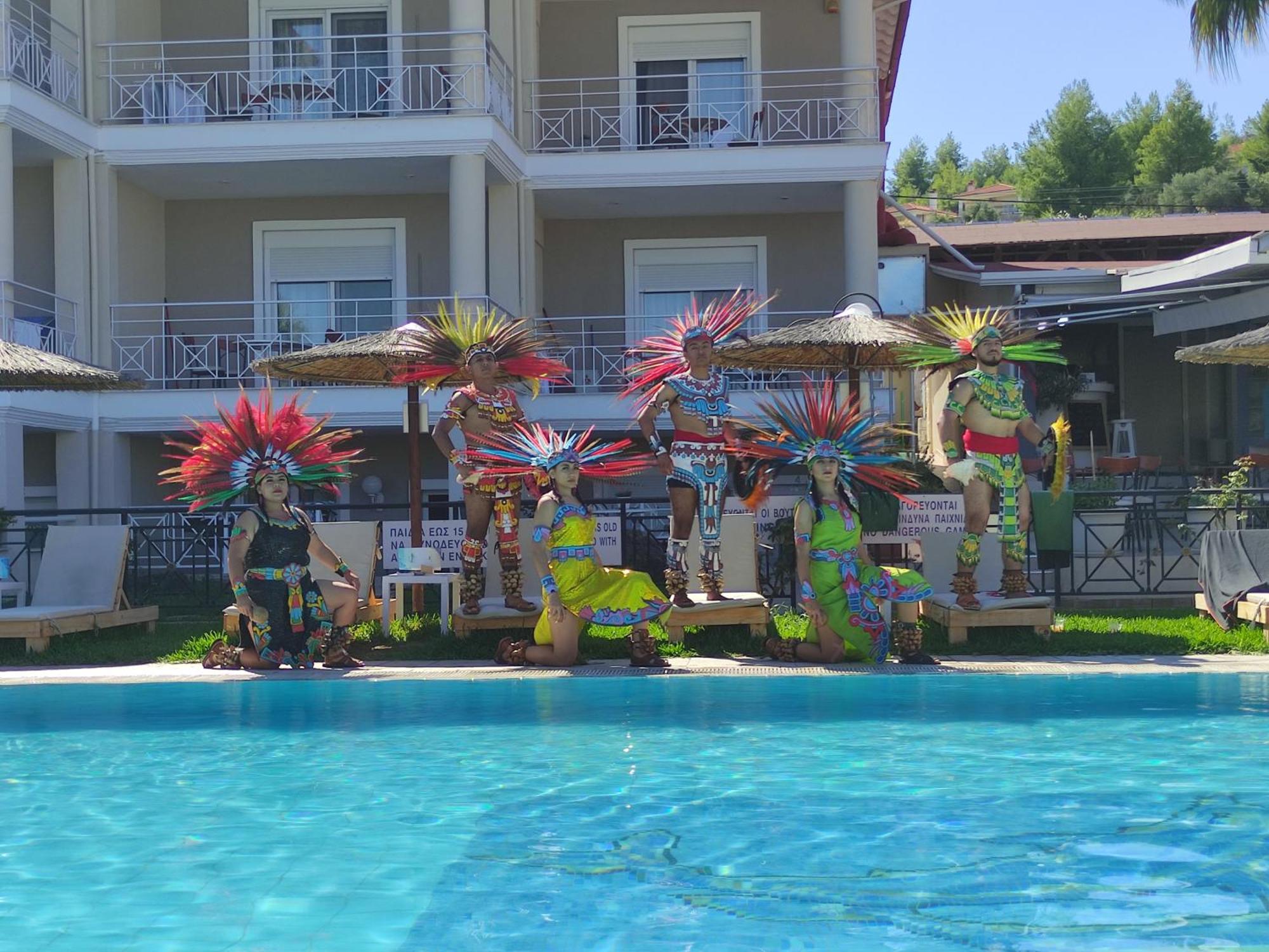 Golden Residence Family Resort Pefkochori Eksteriør bilde